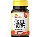 Sundance Vitamins Ginseng Complex Plus Royal Jelly, 50 Count (2)
