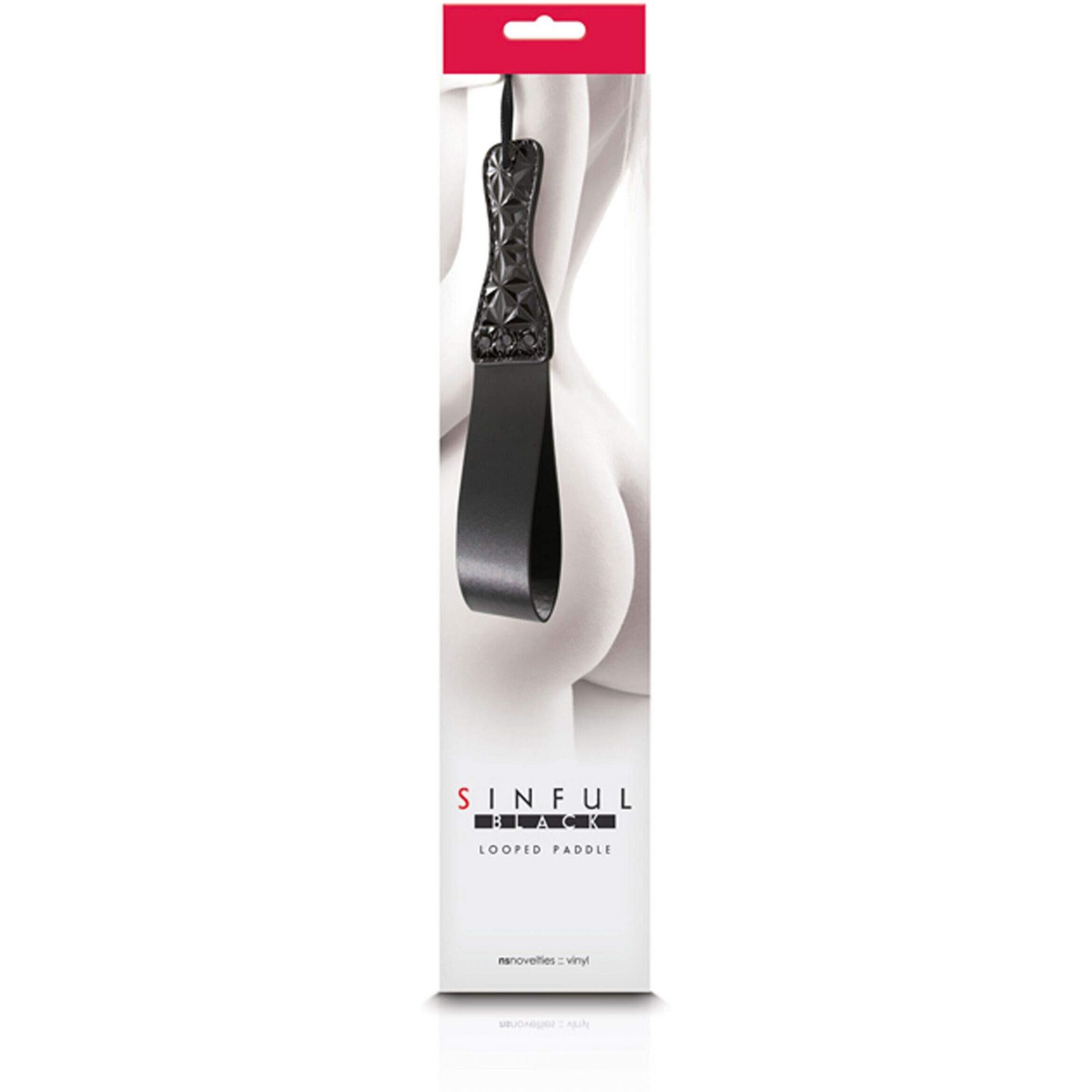 Sinful Looped Paddle Black(D0102H5QUC7.)