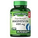 Magnesium | 400mg | 72 Softgels | Value Size | Extra Strength | from Magnesium Oxide | Non-GMO and Gluten Free Supplement | by Nature's Truth