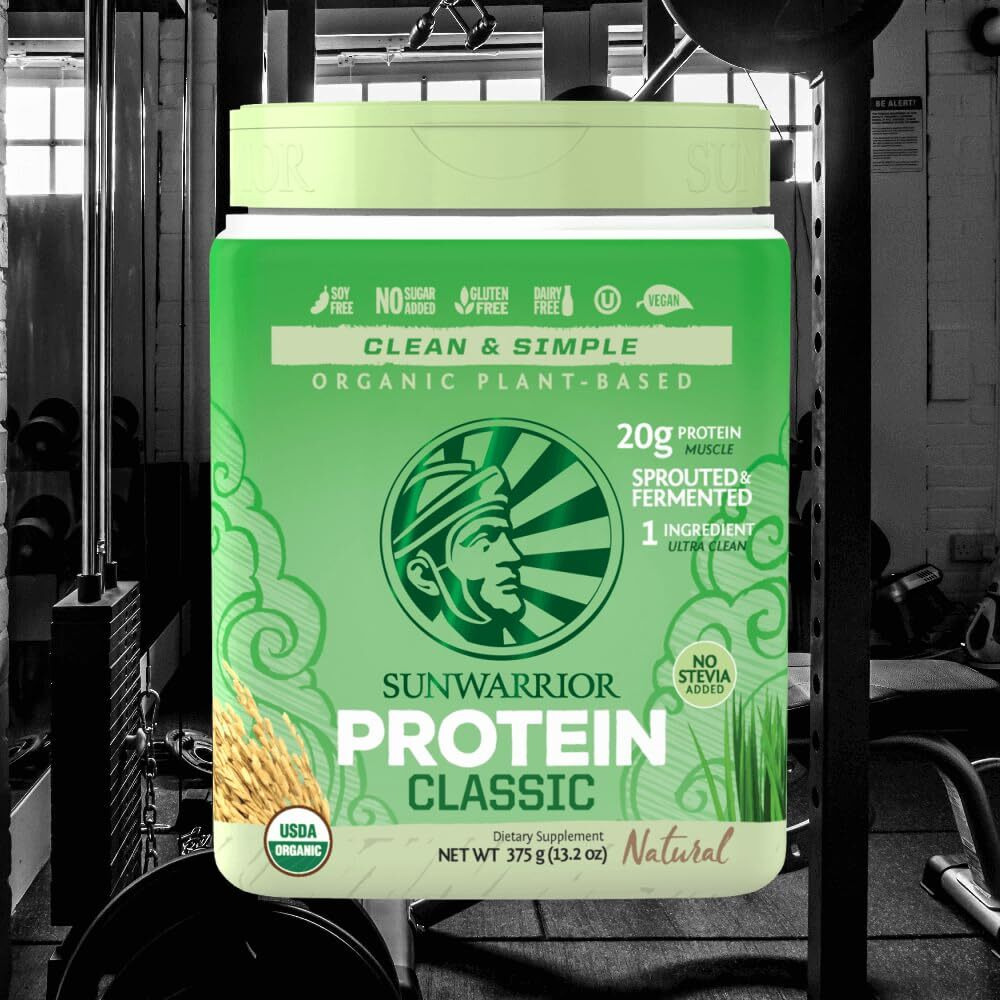 Sunwarrior - Protein Organic classic Natural - 375 grm(D0102H5N6YP)