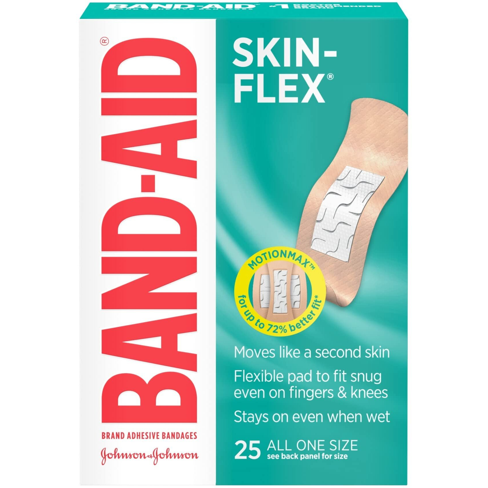 Band-Aid, Skin-Flex All One Size, 25 Count