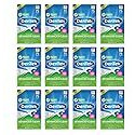 DenTek Triple Advanced Clean Mouthwash Blast Floss Picks, 75 Count, (Pack of 12)