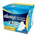 Always Pads Size 1 Infinity with Flex Foam 18 Count