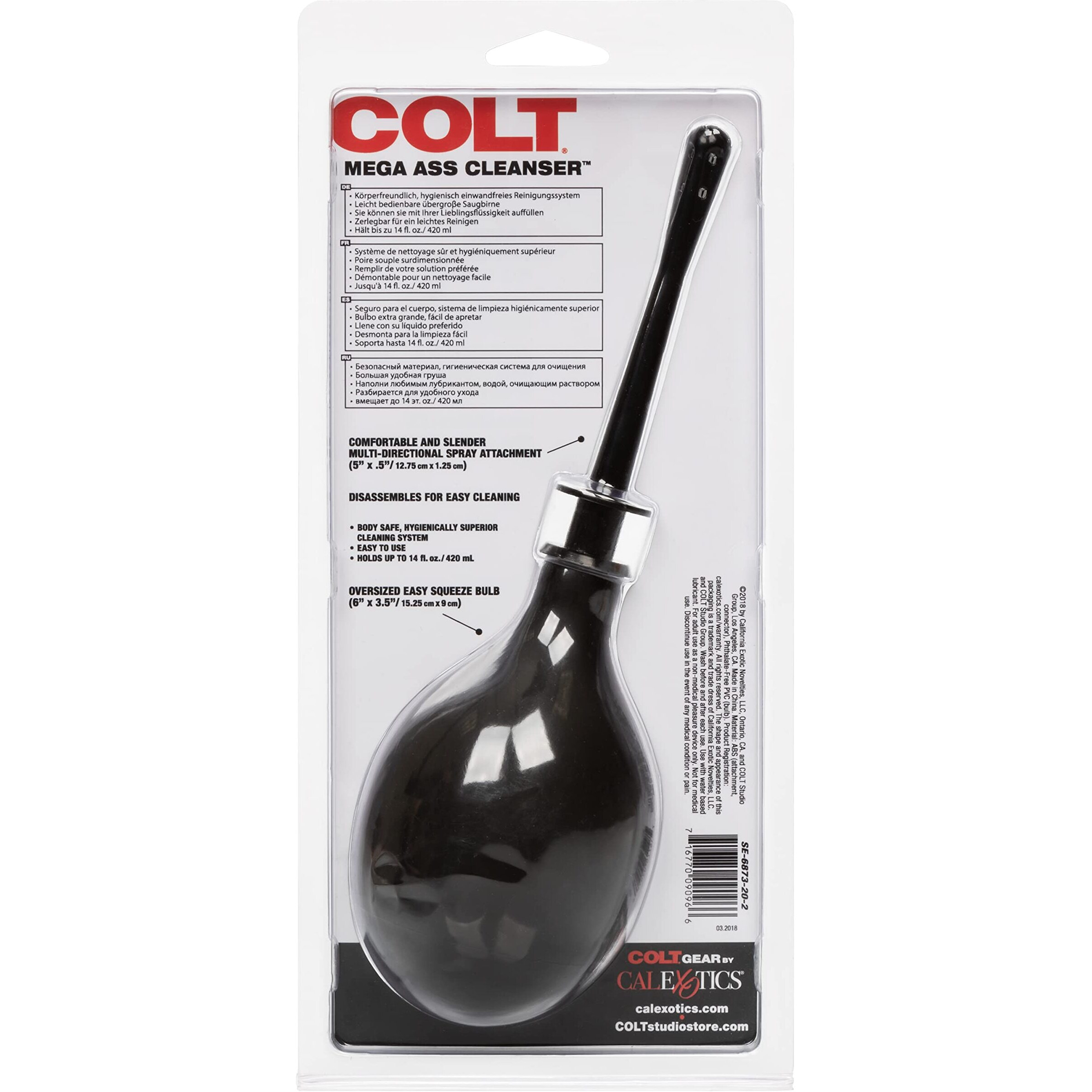 Colt Mega Ass Cleanser Black(D0102H5LHKA.)