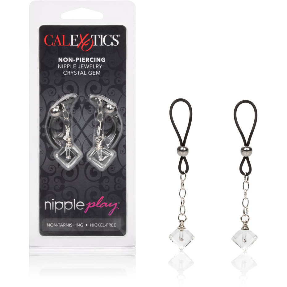 Nipple Play Non-Piercing Nipple Jewelry Crystal Gem(D0102H5Q3QW.)