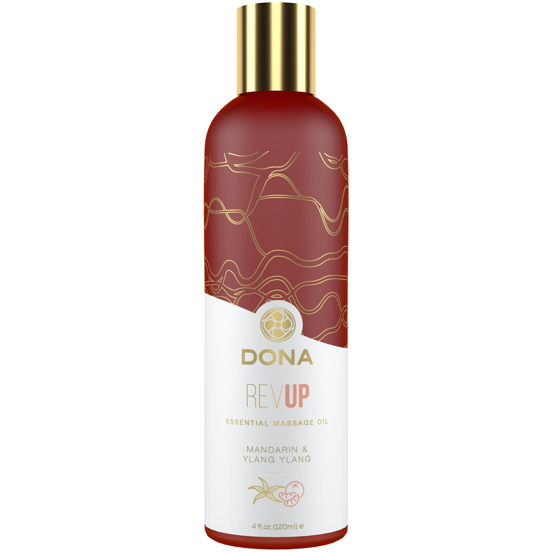 Dona Essential Massage Oil Rev Up Mandarin & Ylang Ylang(D0102H5LW0W.)
