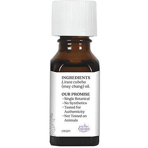 Aura Cacia May Chang Essential Oil | 0.5 fl. oz. | Litsea Cubeba