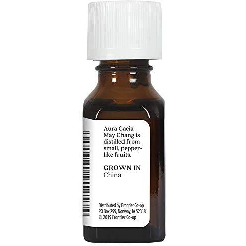 Aura Cacia May Chang Essential Oil | 0.5 fl. oz. | Litsea Cubeba