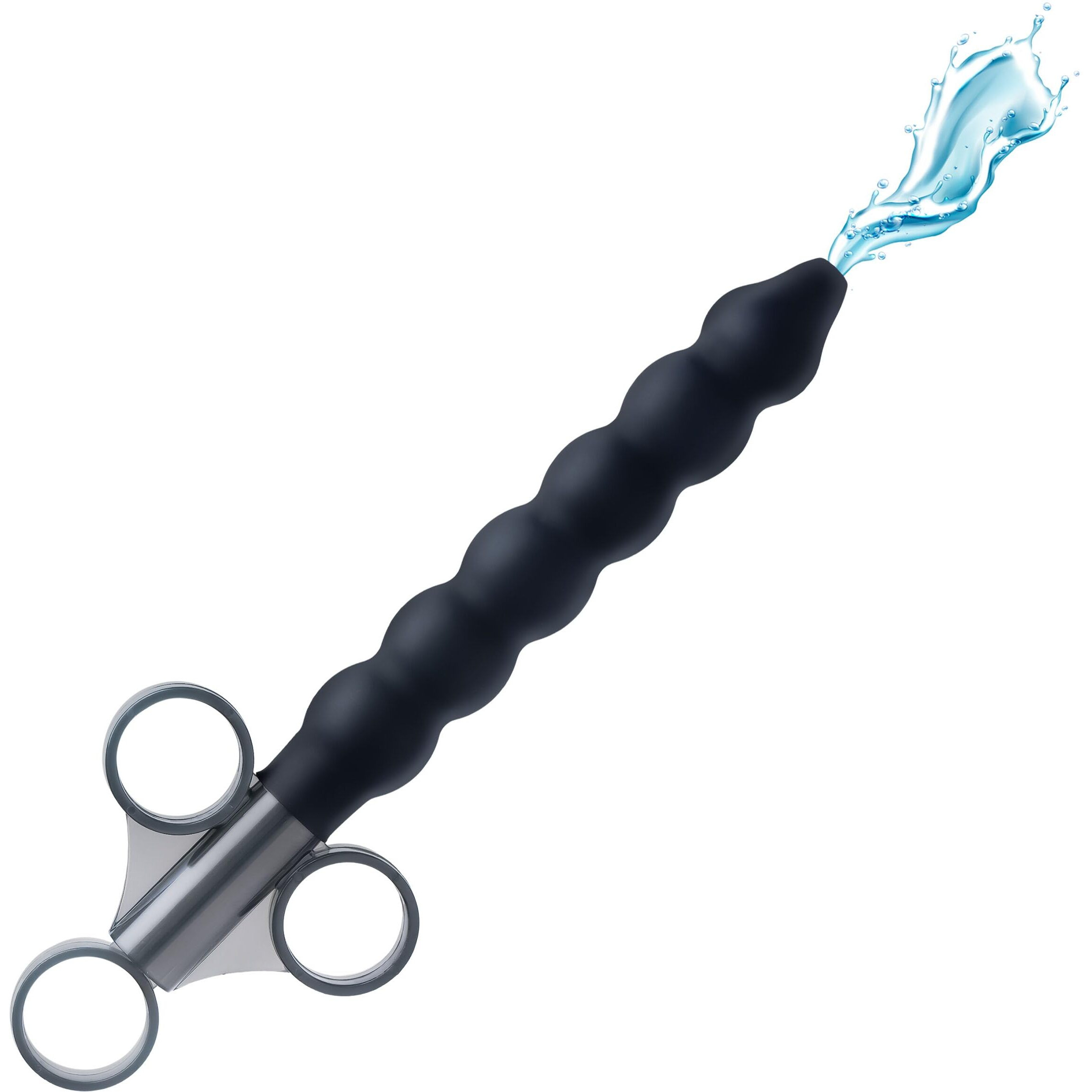 Clean Stream Silicone Beaded Lube Launcher(D0102H5J1Q7.)