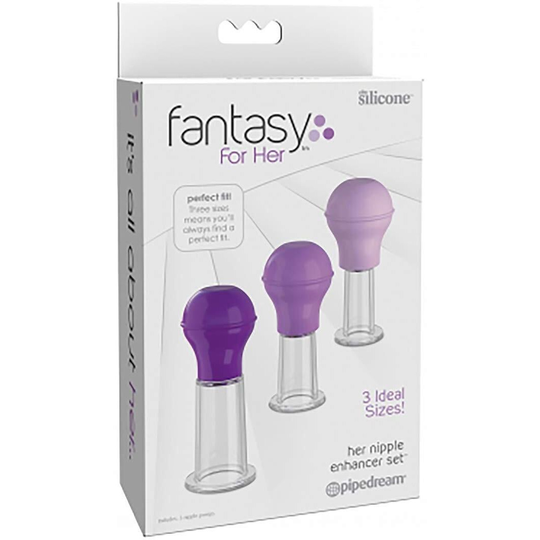 Fantasy For Her Nipple Enhancer Set Purple(D0102H50JUU.)