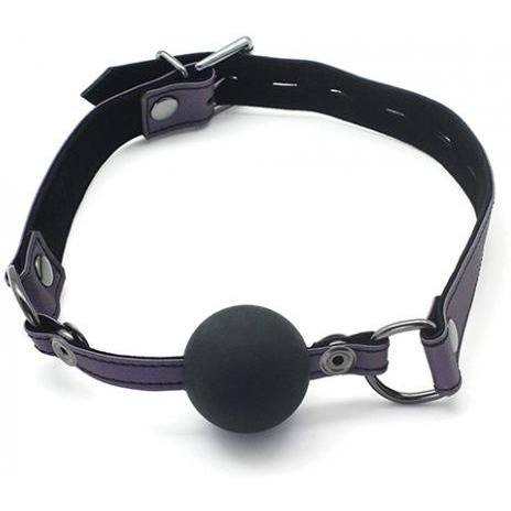 Spartacus Galaxy Legend Silicone Ball Gag - Purple(D0102H506IV.)
