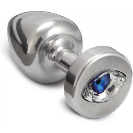 Diogol Anni R Cat&039s Eye T1 Butt Plug Crystal Silver(D0102H509LV.)