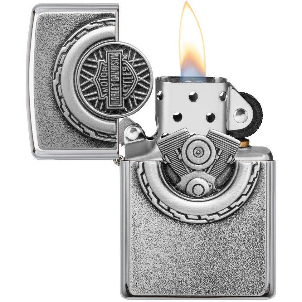 2024 ZIPPO HD Harley Davidson, Street Chrome Emblem, MAP  56.91