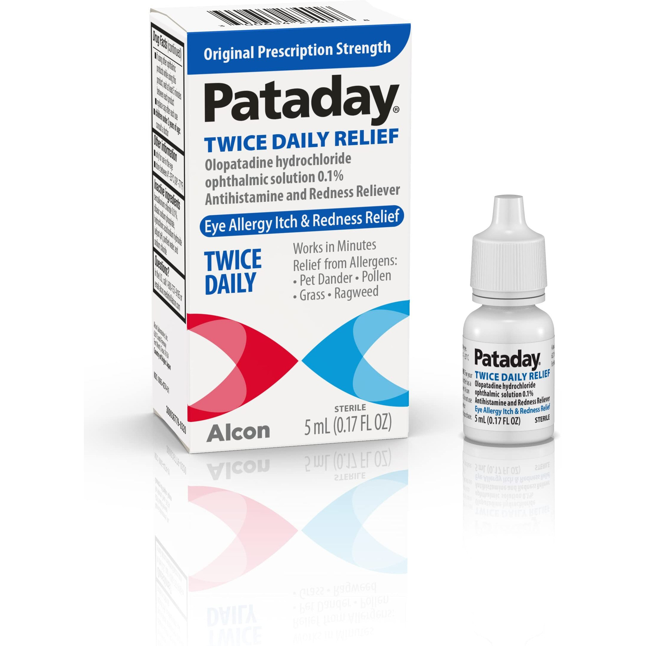 Pataday Twice Daily Relief, 0.17 Fl Oz