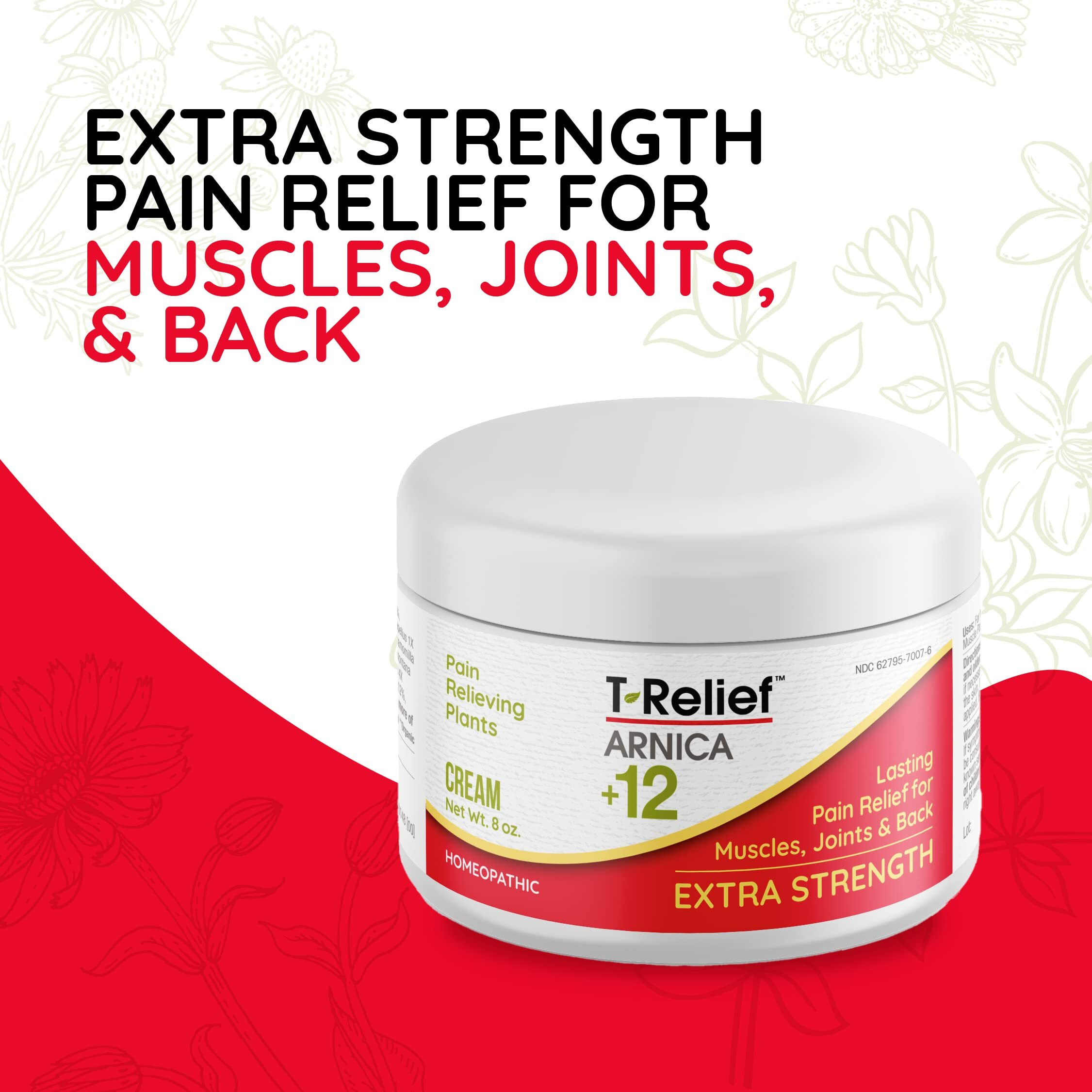 T-relief-medinatura - Pain Relf Cream Extr Srgth - 1 Each-8 Oz
