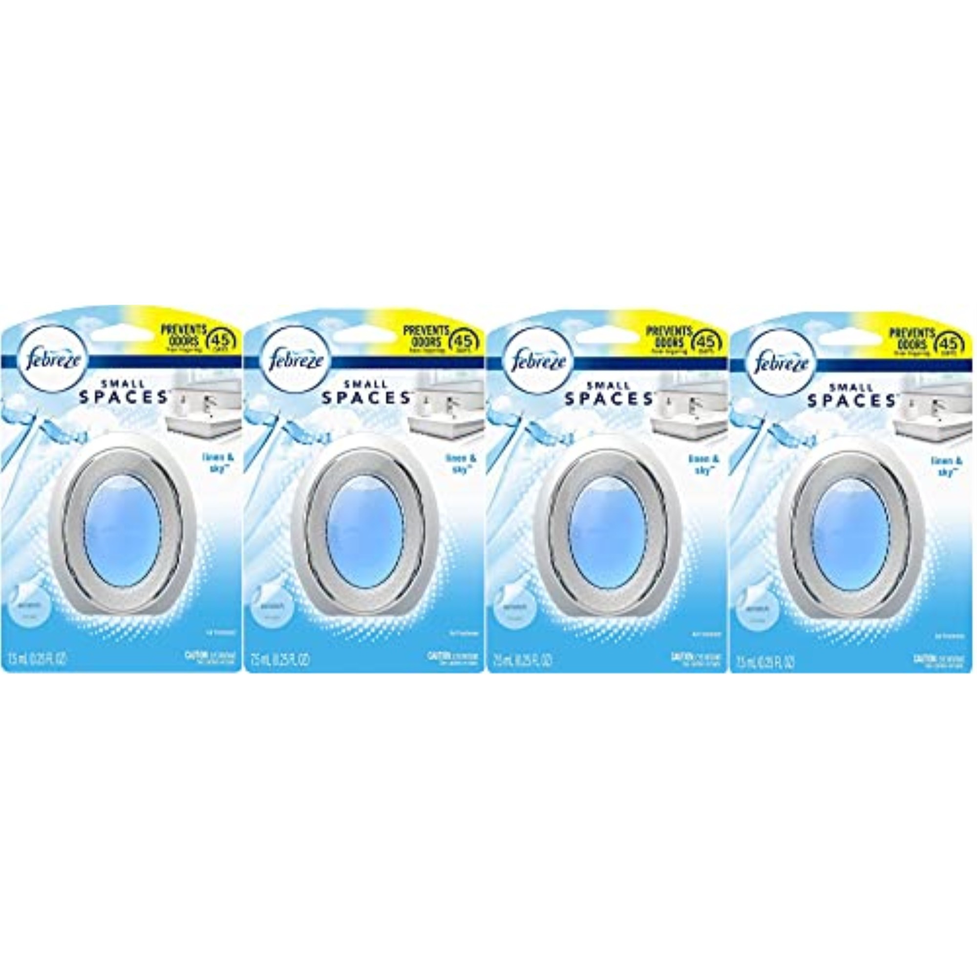 1006266 FEBREZE SMALL SPACES LIN Febreze Small Spaces Linen & Sky Scent Air Freshener 0.25 oz Liquid (Pack of 6)