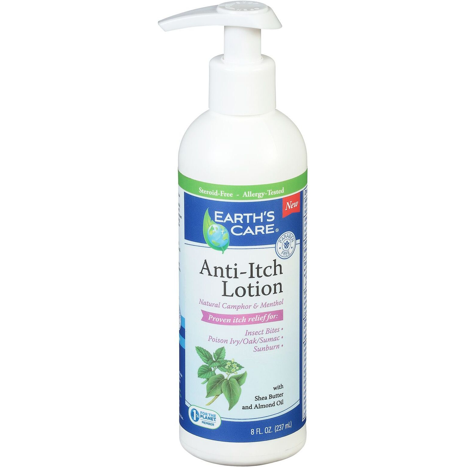 Earths care - Lotion Anit-itch - 1 Each-8 Fz(D0102H54HX2)