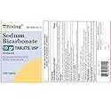 Rising Pharma - Sodium Bicarbonate 650mg - Antacid Used for Acid Indigestion, Heartburn, Sour Stomach Stomach Upset - 1000 Tablets