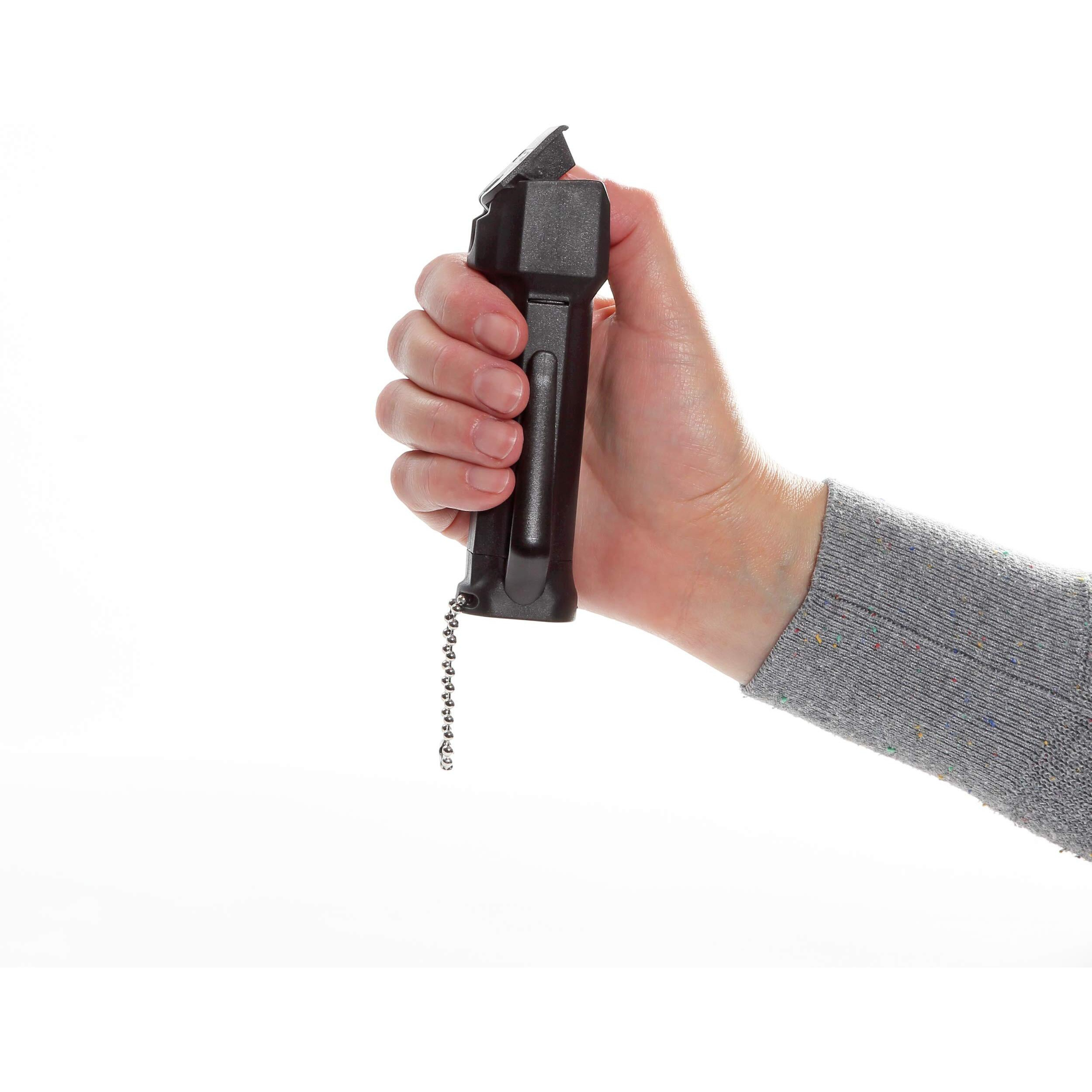 Mace Brand Police Personal Model Pepper Spray, Black, Normal