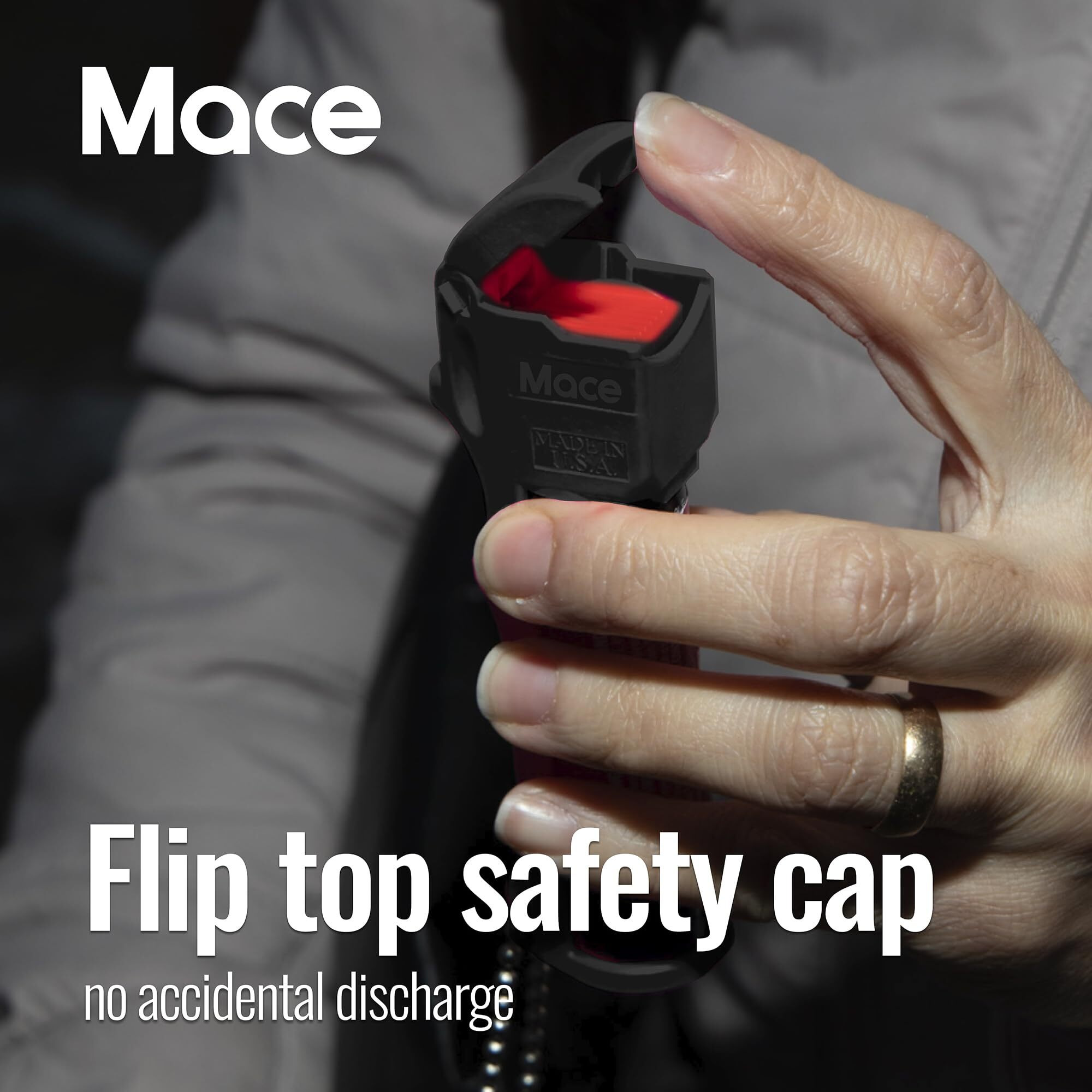 Mace Brand Personal Model Pepper Spray (Black)