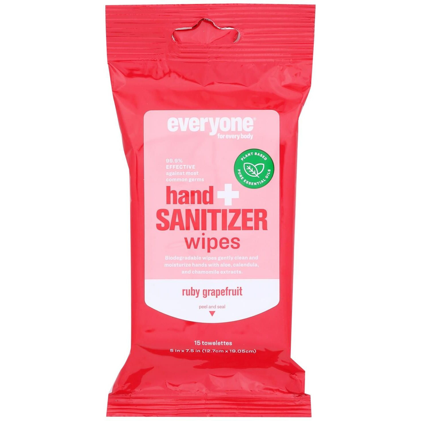 Everyone - Hnd Sntzr Wps Ruby grapefruit - case Of 6-15 ct(D0102H547SJ)