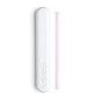 SOMA Glass Straw with Silicone Lined Travel Case and Cleaning Tool, 8-inch, Blush (501-16-01)
