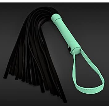 GLO BONDAGE FLOGGER GREEN