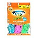 DenTek Kids Fun Flossers, Wild Fruit, 90 Count