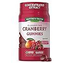 Nature's Truth Cranberry Gummies | 60 Count | Vegan, Non-GMO & Gluten Free Supplement | Supports Urinary Tract Health | Cranberry Mango Flavor