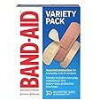 Band-Aid Brand Adhesive Bandages Variety Pack, Assorted Sizes, 30 ct