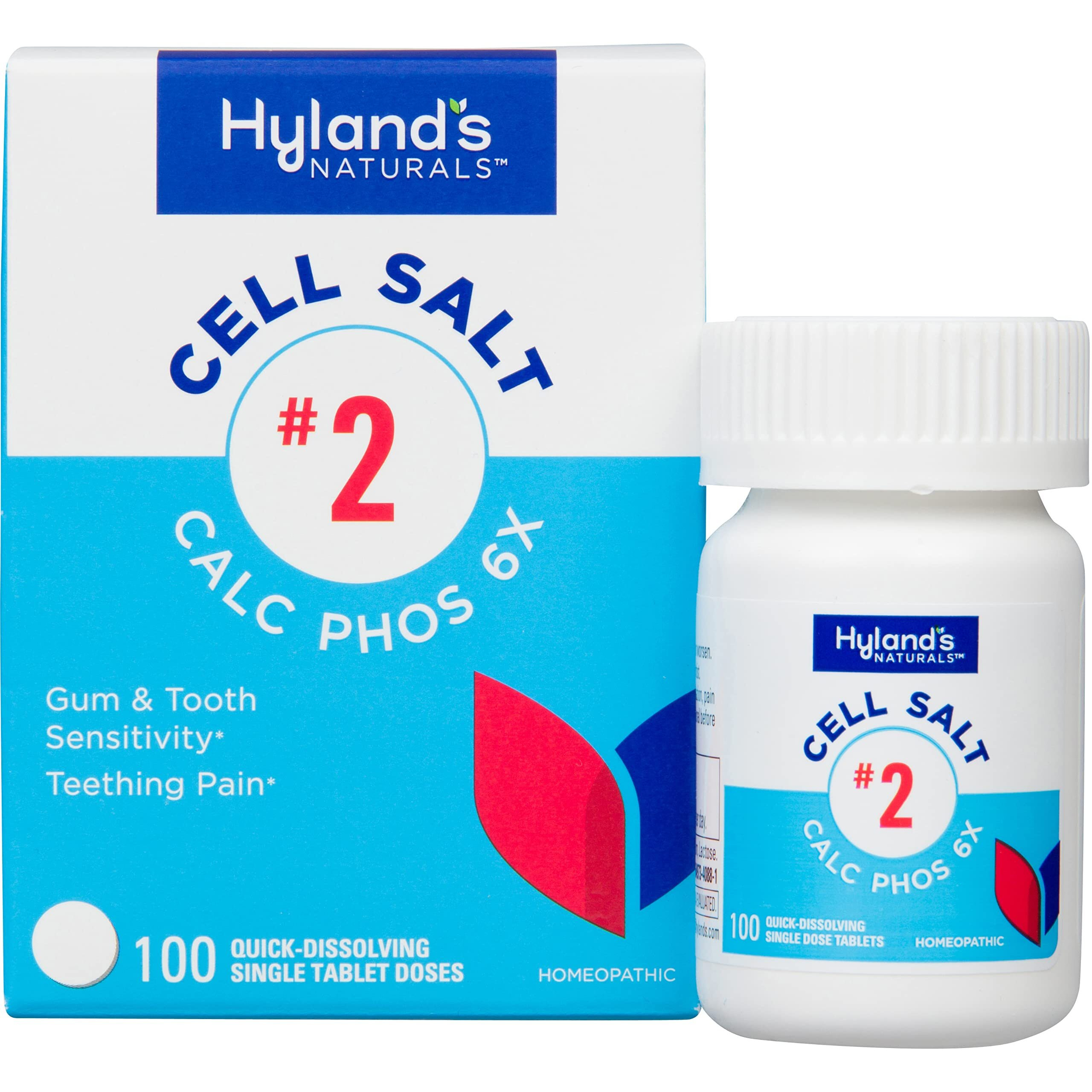 Hylands - calc Phos 6x cell Salts - 1 Each-100 Tab(D0102H54Y2T)