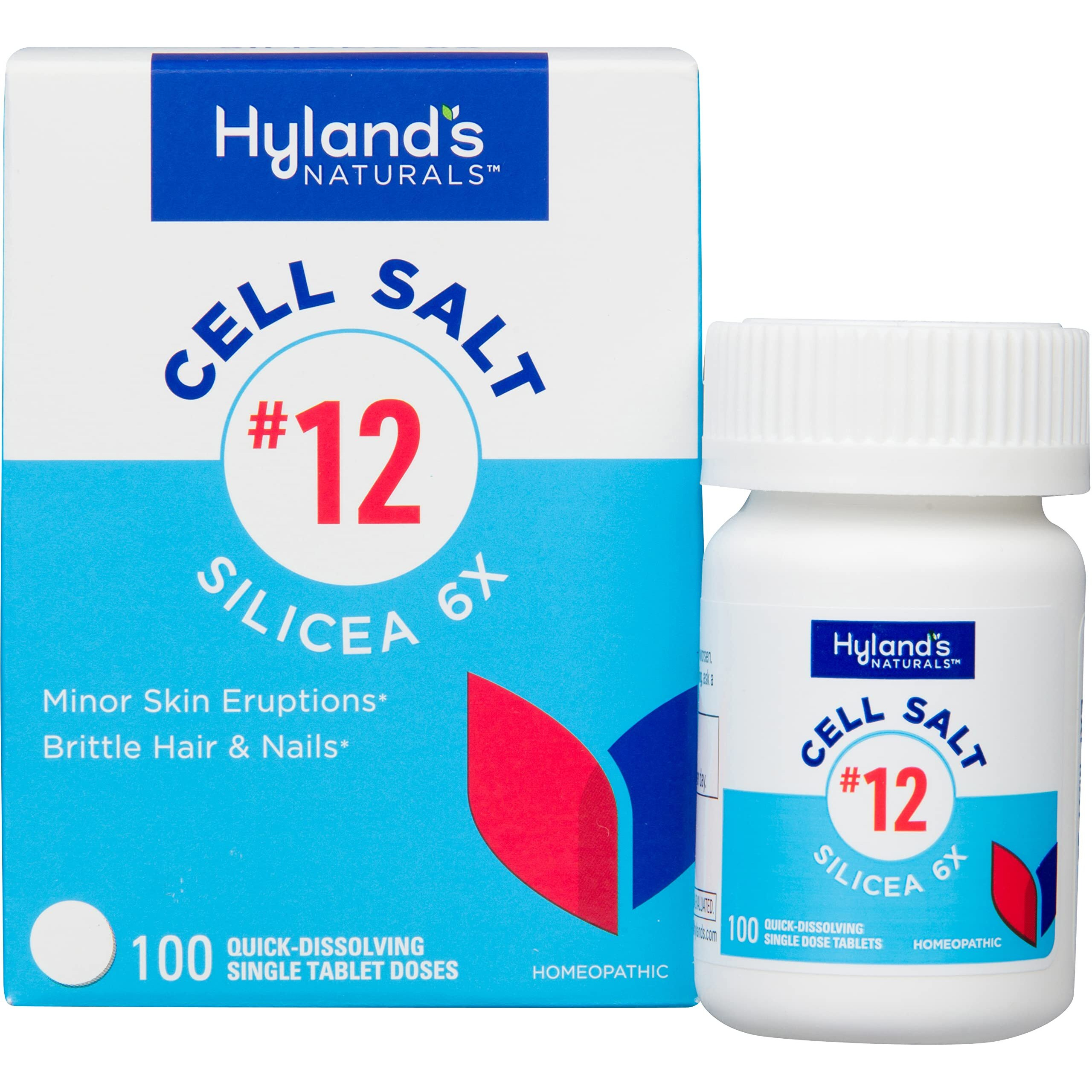 Hylands - Silicea 6x 12 cell Salts - 1 Each-100 Tab(D0102H546FJ)