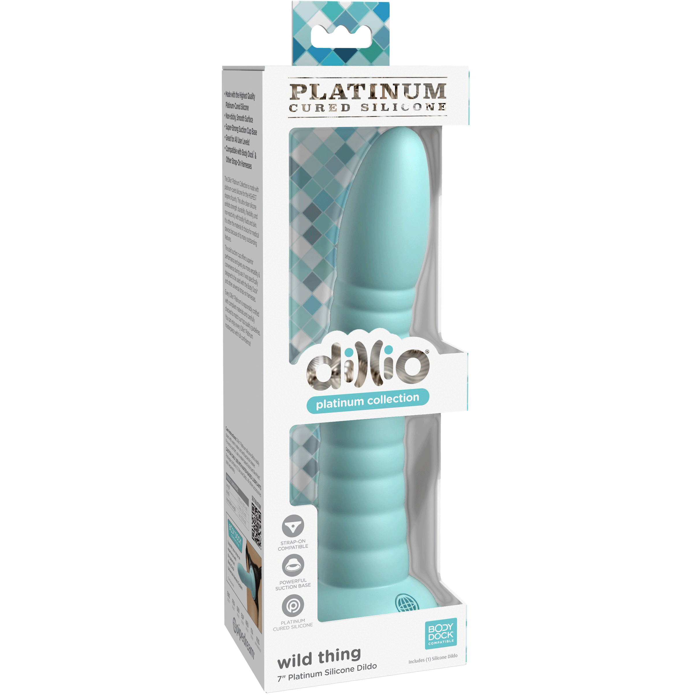 DILLIO PLATINUM 7IN WILD THING TEAL