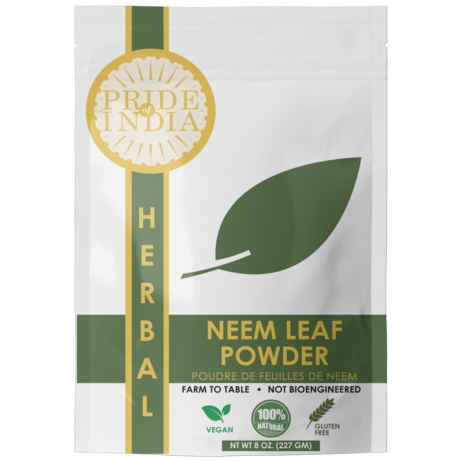 Pride Of India - Natural NeemMargosa Herb Powder  227 gm(D0102HXU6UX)