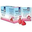 Ener-D Raspberry Multivitamin Drink Powder - Sugar Free Vitamin D3 - Immune & Energy Support - for Men & Women - Zinc, Vitamin B & C, Electrolytes - Vegan, Non-GMO Real Fruit Juice - 24 Servings