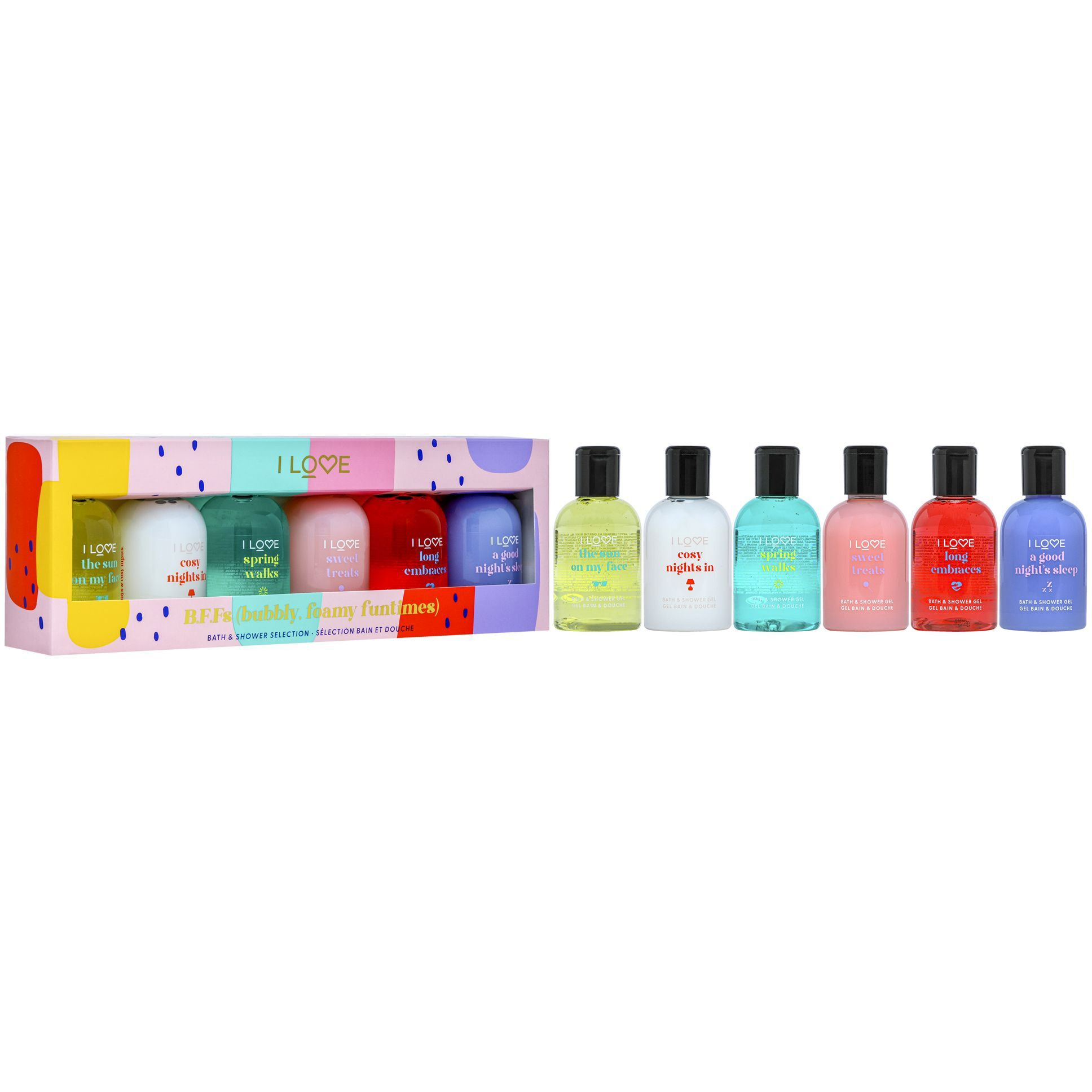 B.F.Fs Bubly, Foamy and Funtimes Bath And Shower Gel Collection