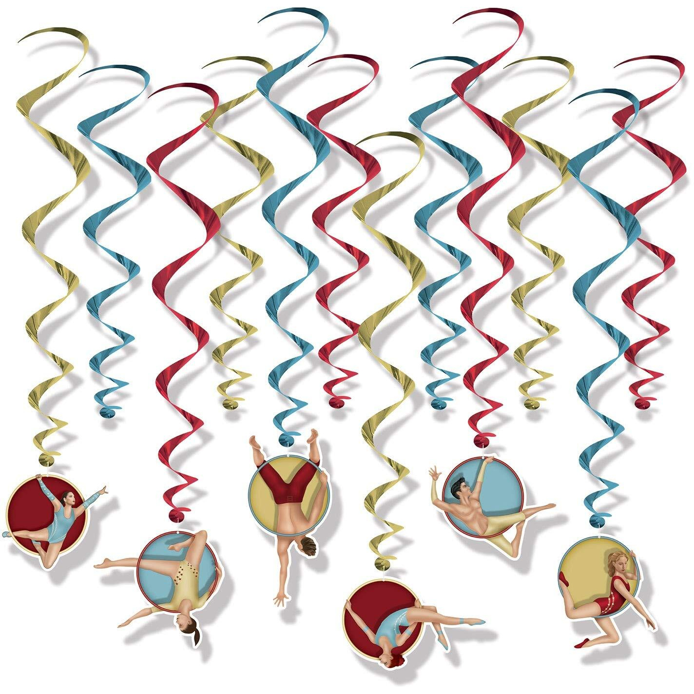 Vintage Circus Whirls