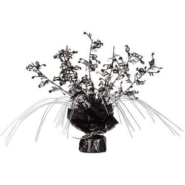 Musical Notes Gleam 'N Spray Centerpiece - Pack of 12, Elegant Event Decor