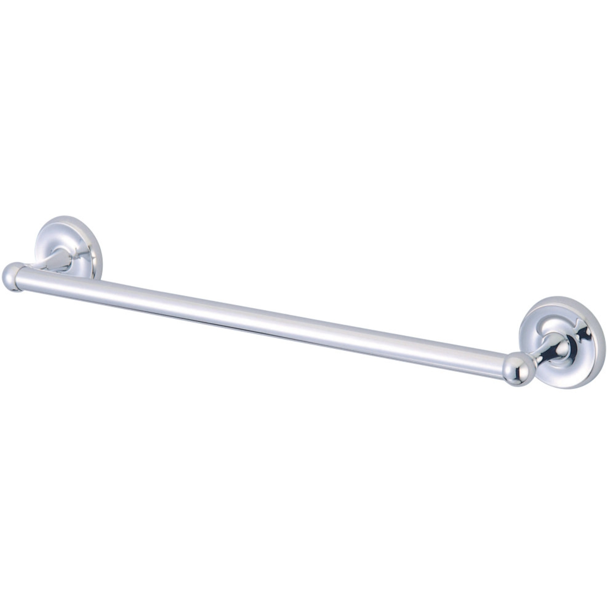 Kingston Brass BA312C Classic 18" Towel Bar, Polished Chrome