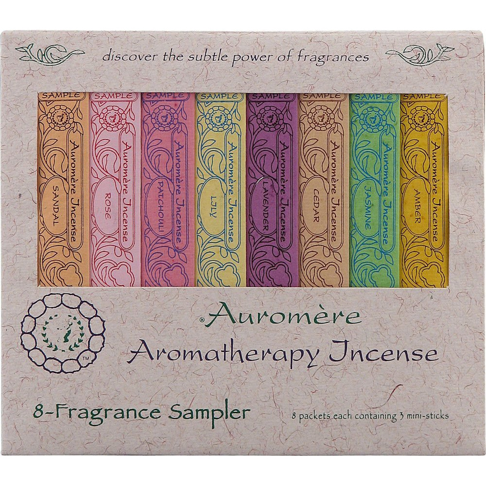 Aromatherapy Incense Sample Pack 8 Pieces