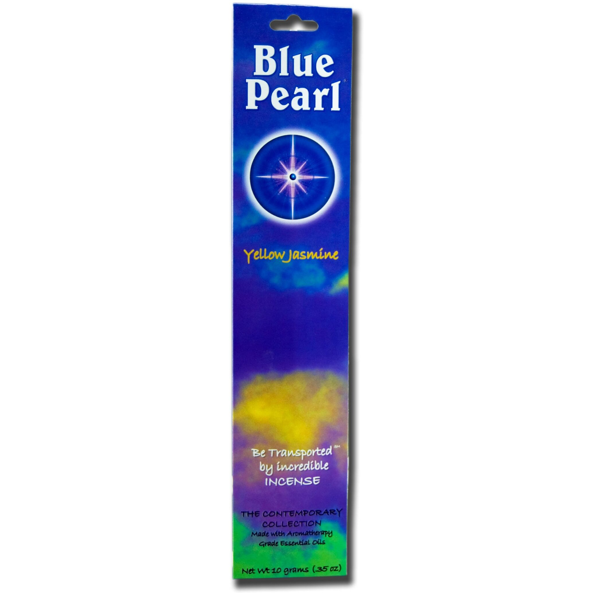 Blue Pearl Contemporary Collection Incense, Yellow Jasmine AKA Parijat, 10 Gram