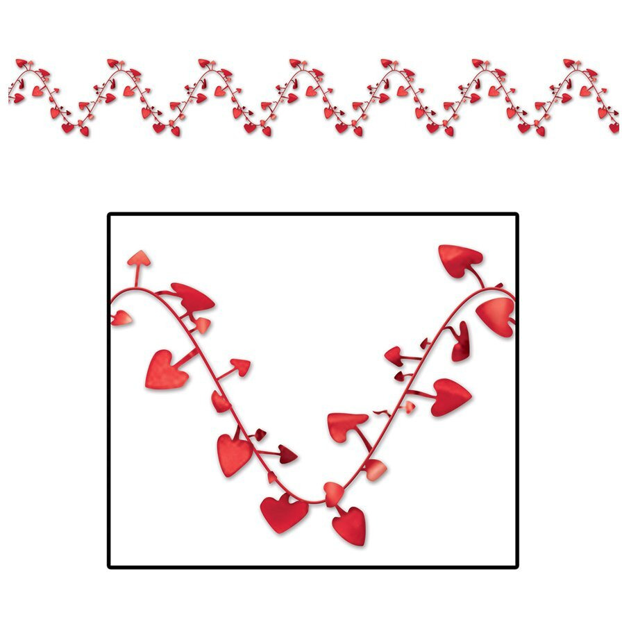 Gleam 'N Flex Heart Garland