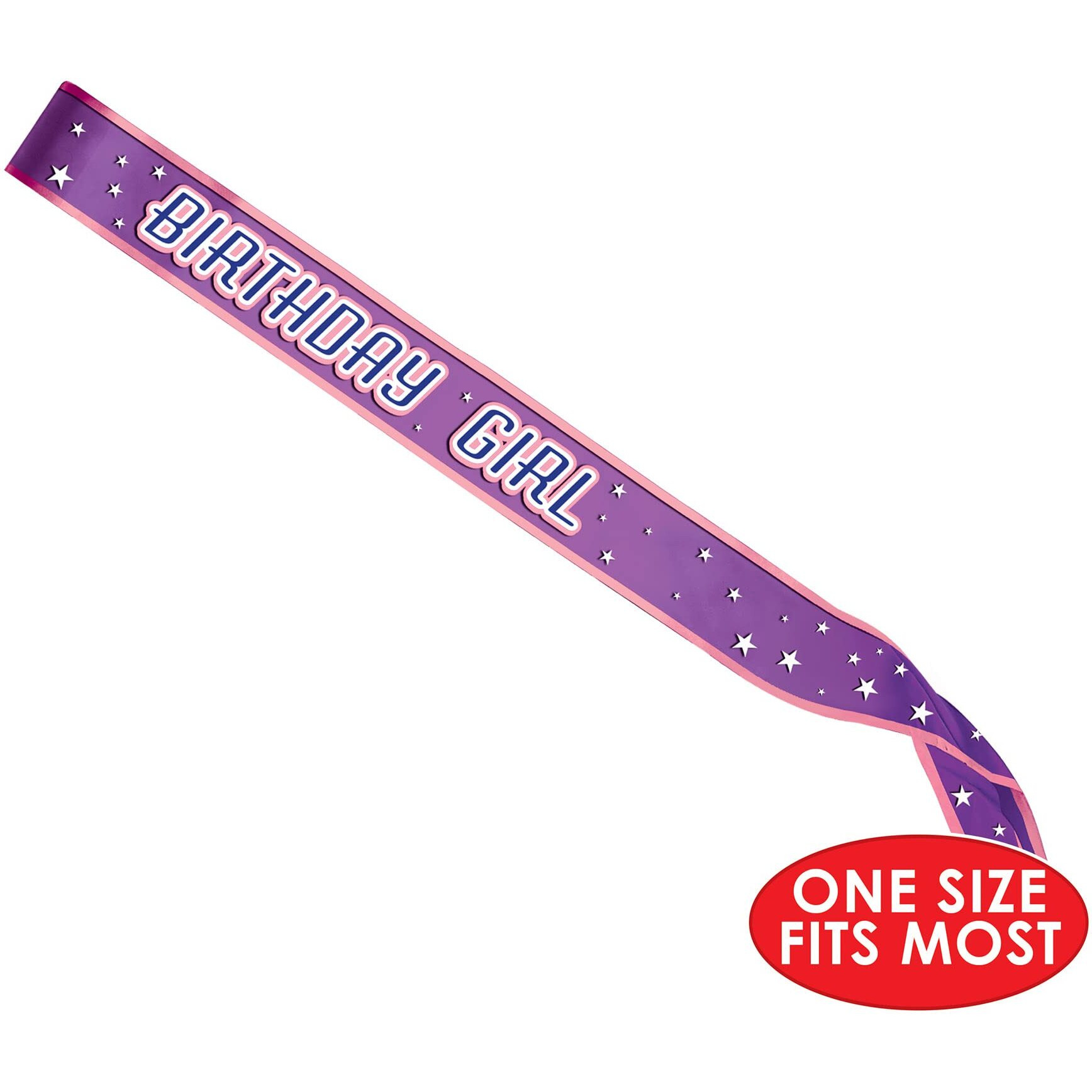 Birthday Girl Satin Sash