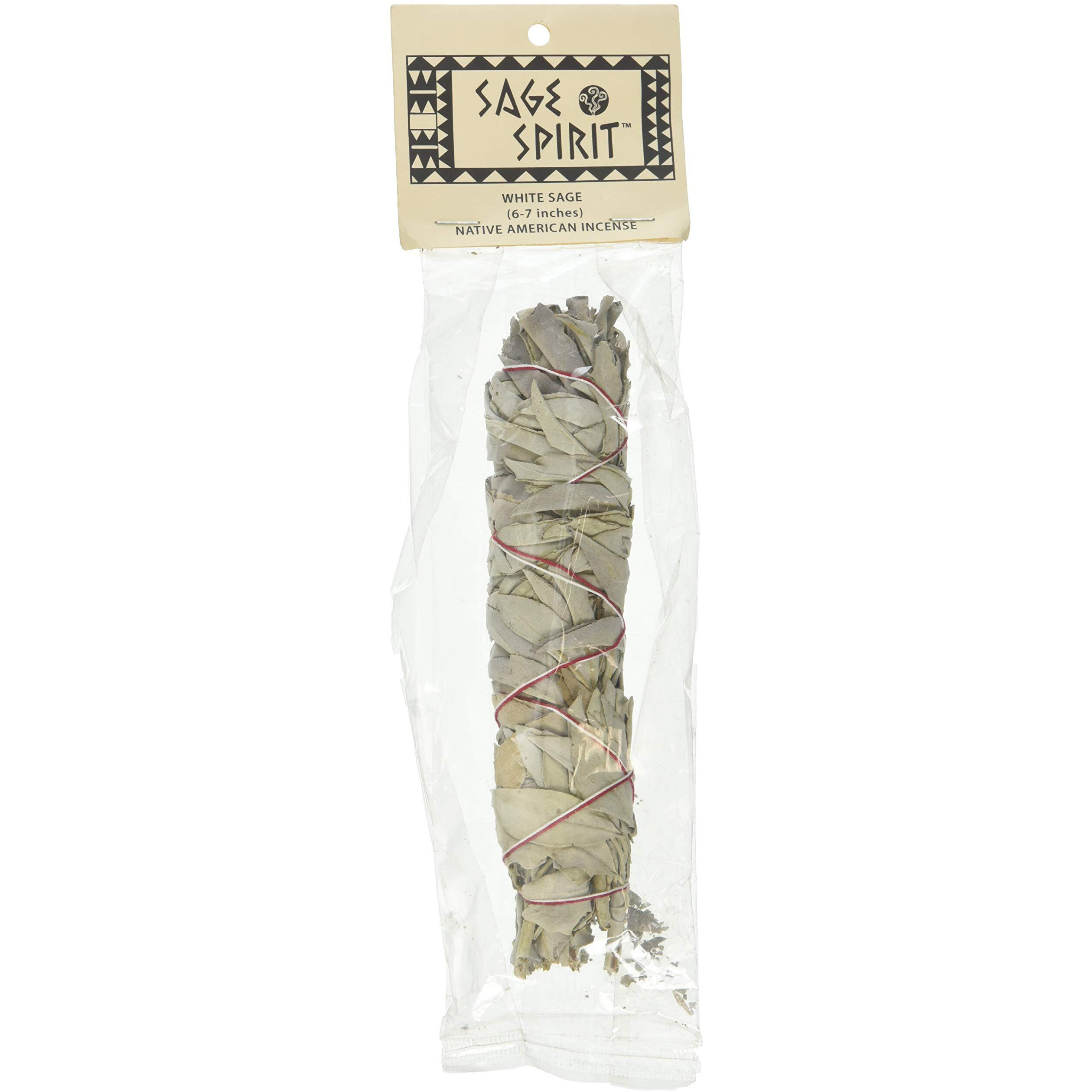 SAGE SPIRIT White Sage Smudge Wand 6-7, 0.02 Pound