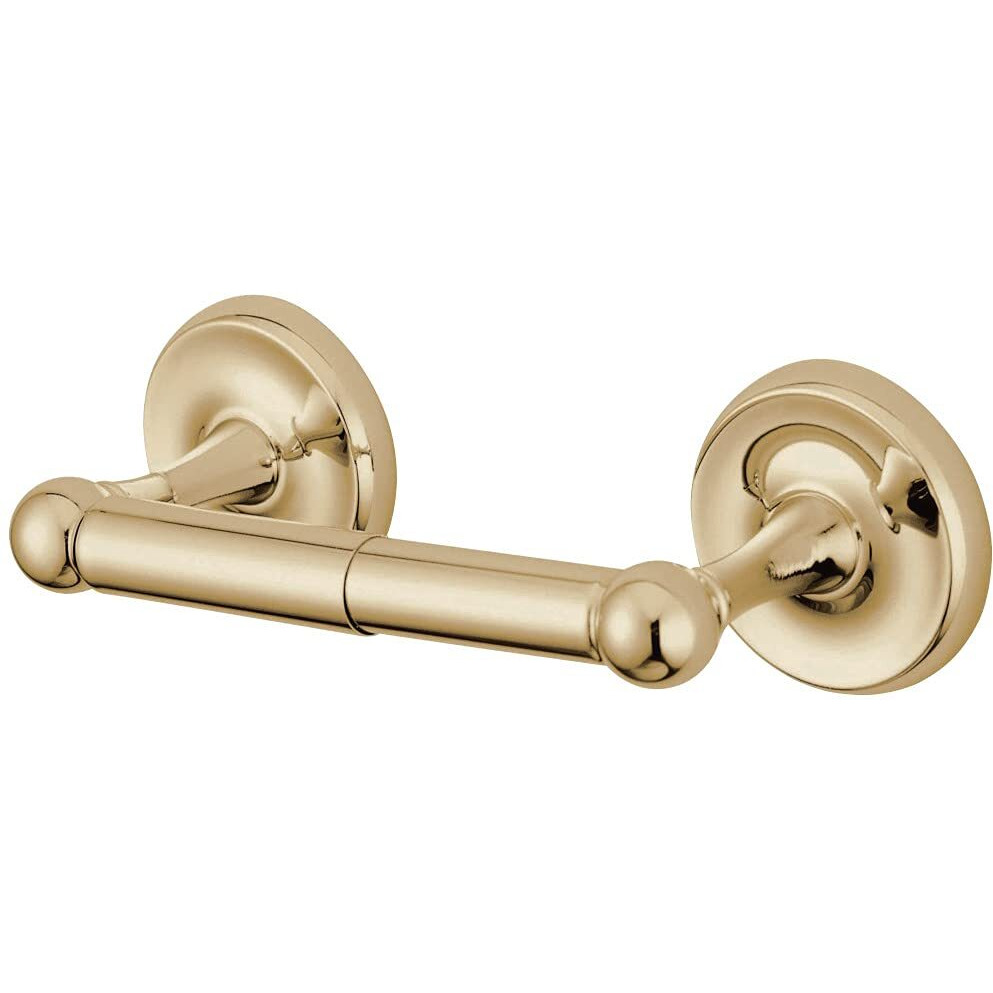 Kingston Brass BA318PB Classic Toilet Paper Holder, Polished Brass