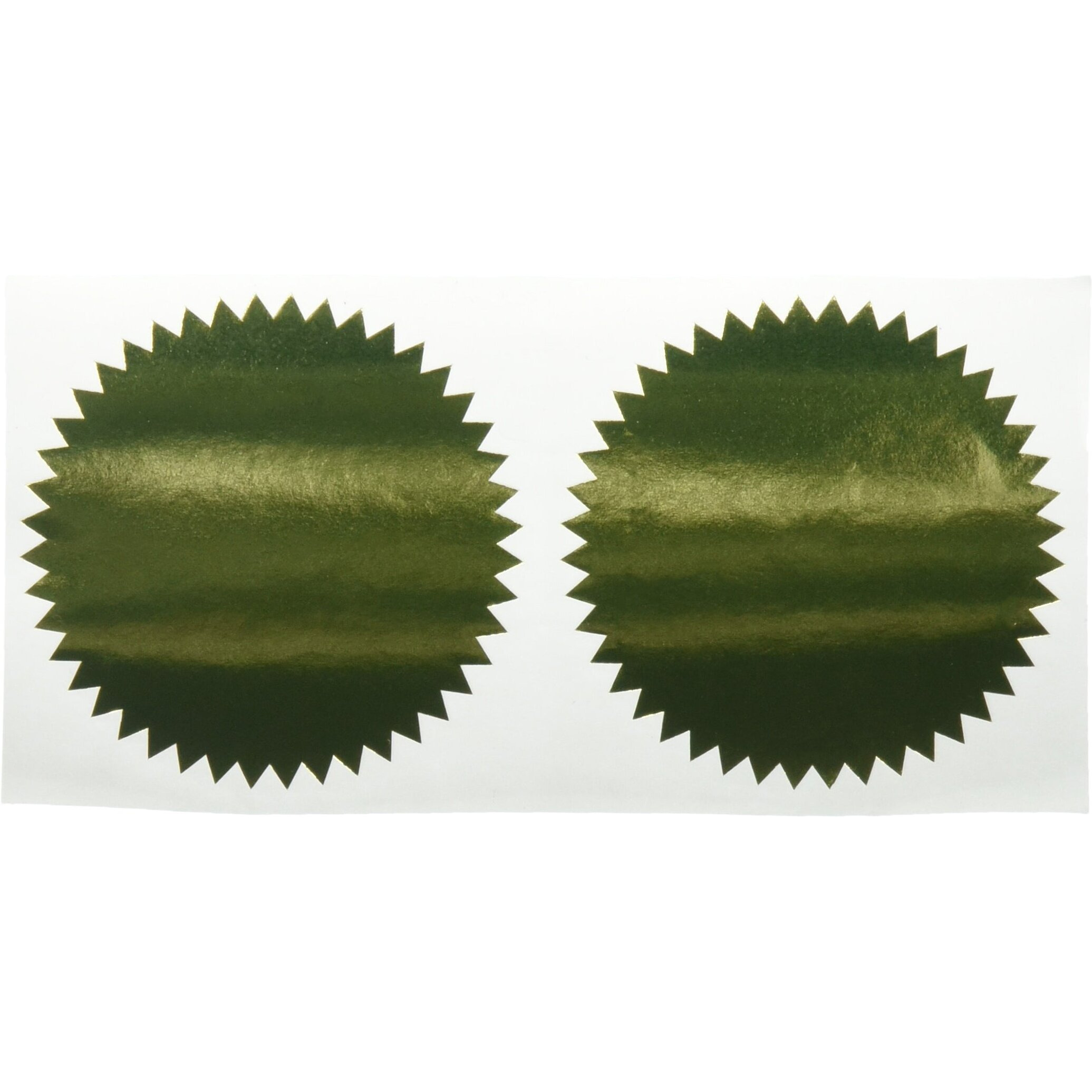 STICKERS GOLD BLANK 50PK 2 DIAMETER