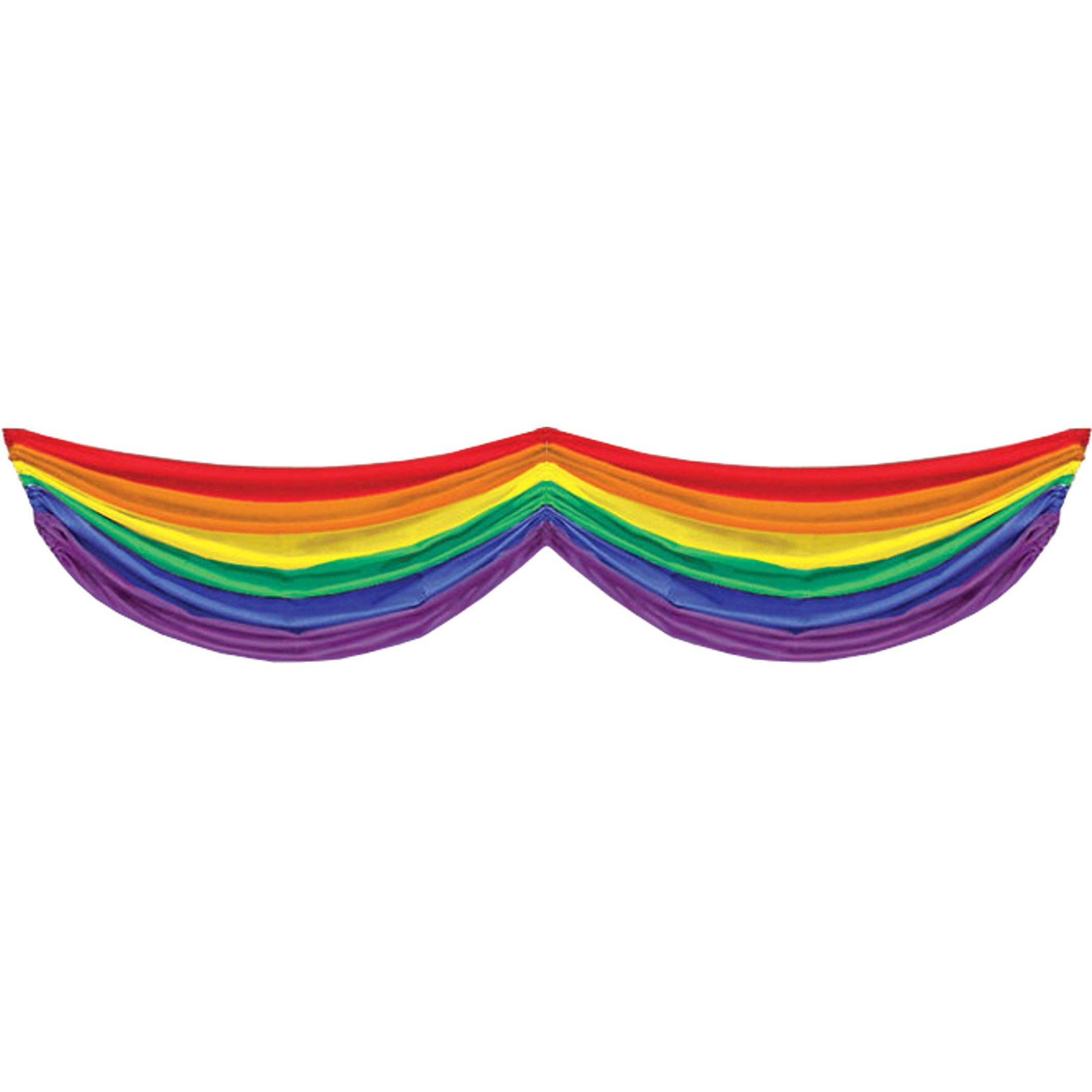 Rainbow Fabric Bunting