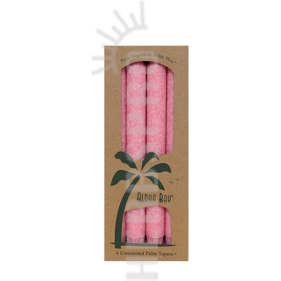 Aloha Bay Candle 9" Taper Rose