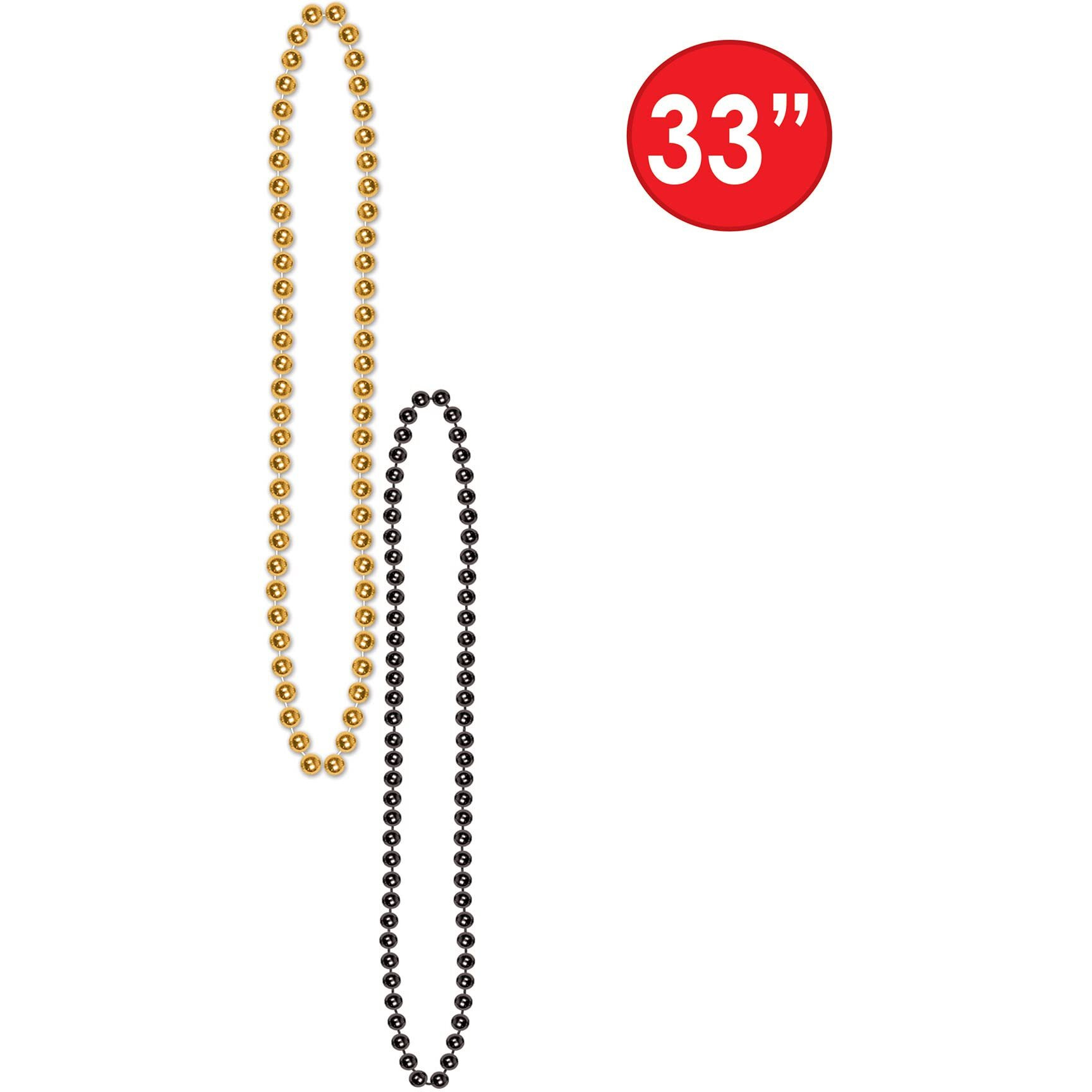 Party Beads - Small Round