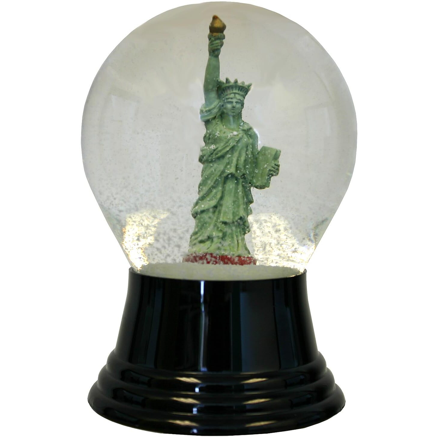 Perzy Snowglobe, Medium Statue of Liberty - 5&quotH x 3&quotW x 3&quotD